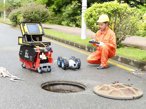 兴平管道机器人检测